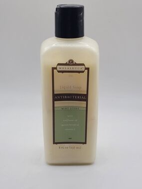 Melaleuca Antibacterial Liquid Soap in a Mint Scent Vtg